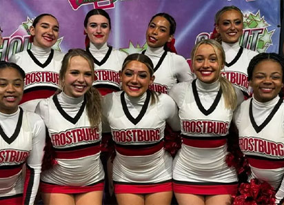 cheerleading team